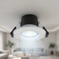 Downlight glowing in 6500K daylight