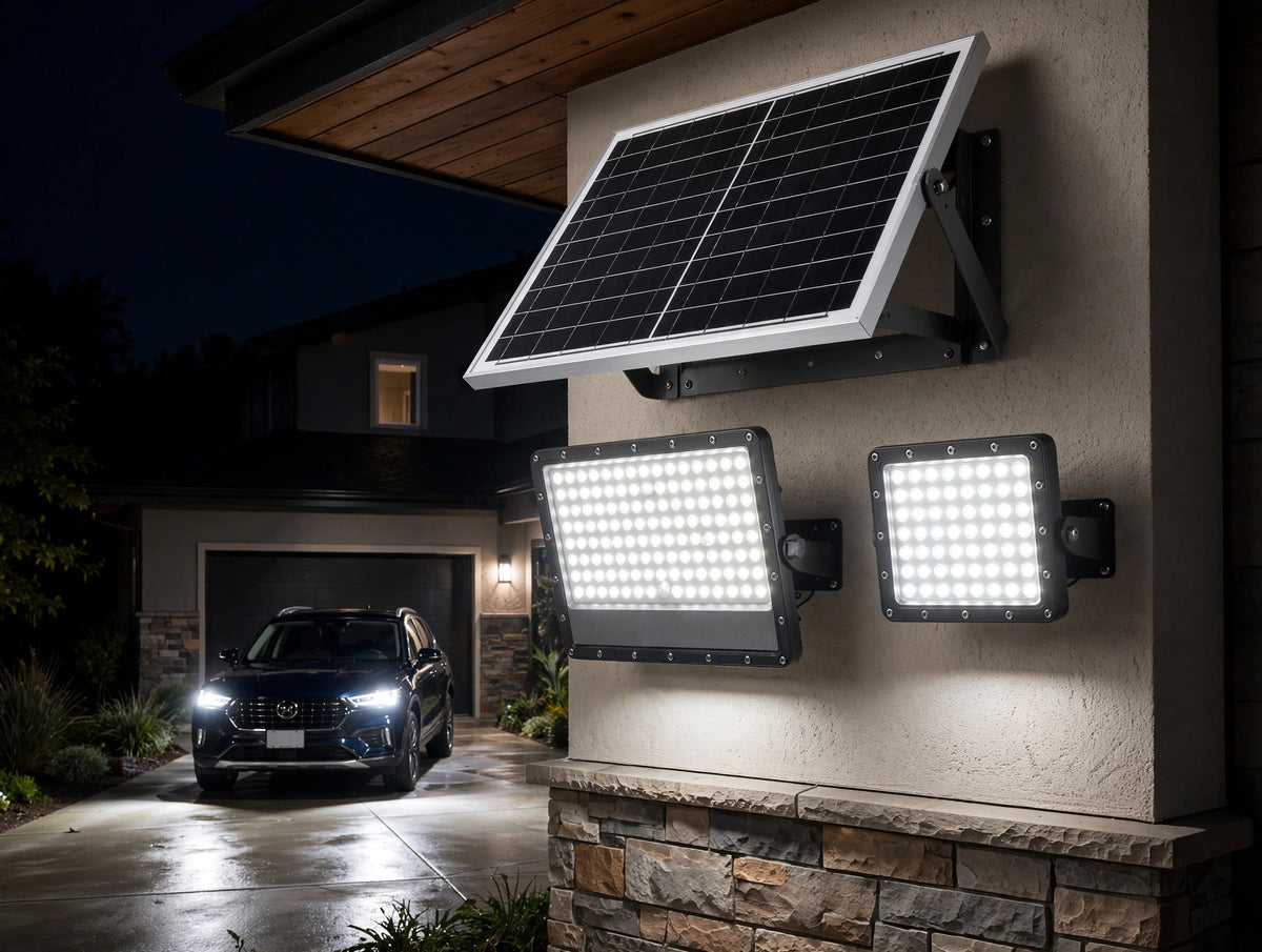 100W solar LED floodlight – image 4 of 4