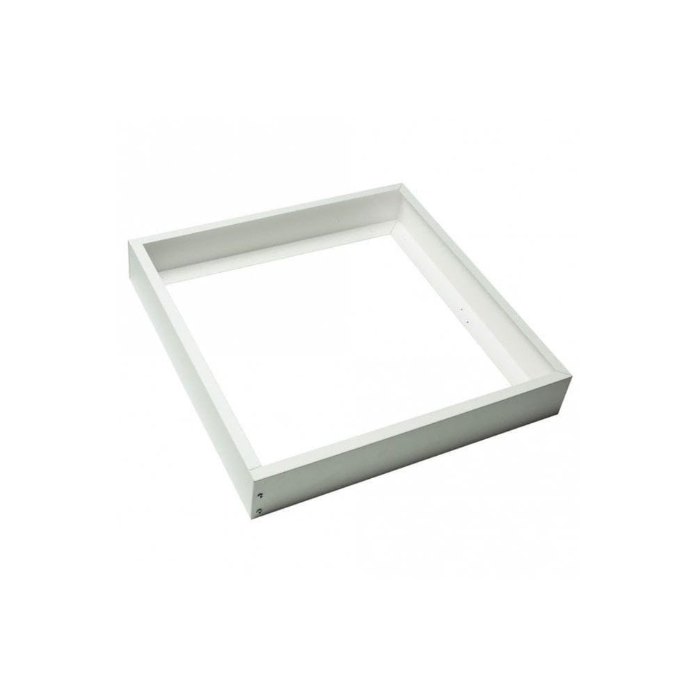 Screwless surface mounting kit for 600x600 LED panels
