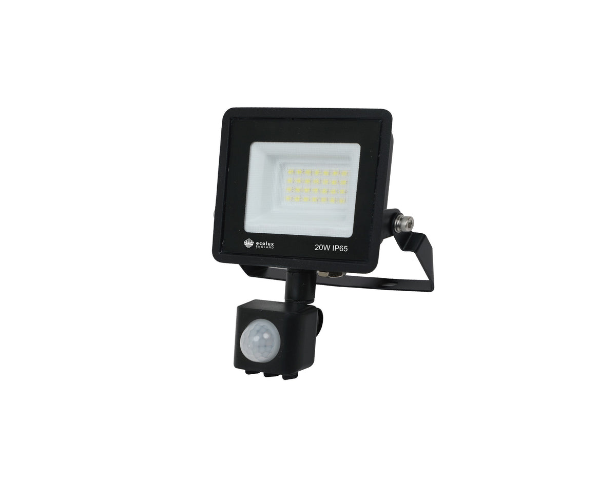 LED PIR Floodlight 20W - original product photo