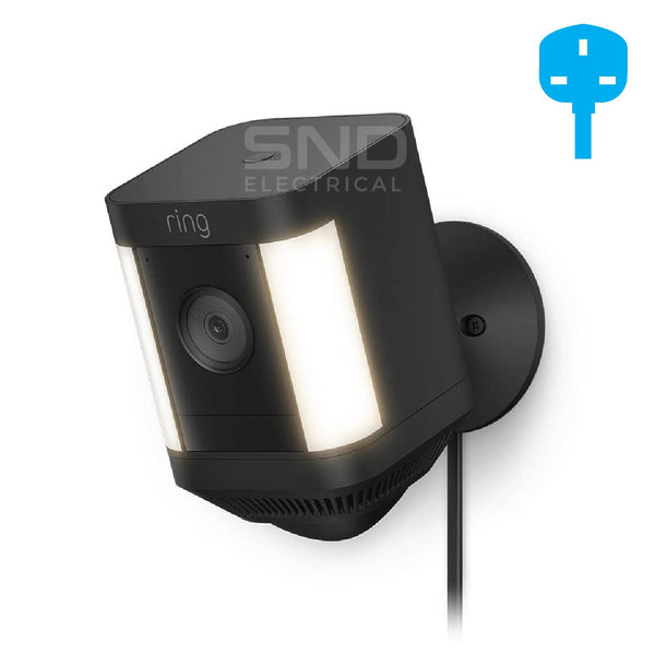 Ring Spotlight Cam Plus (3 Pin UK) Plug-In Black secondary image