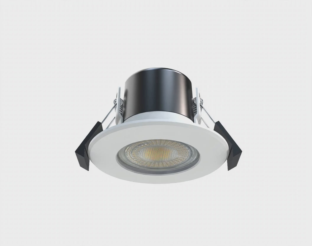 3CCT demo: DL99 downlight cycling 3000K/4000K/6500K with dimming (10s)