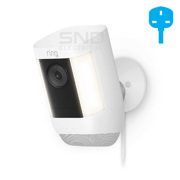 Ring Spotlight Cam Pro (3 Pin UK) Plug In White secondary image