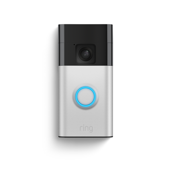 Ring New Battery Video Doorbell (Gen-3)  - Satin Nickel