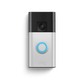 Ring New Battery Video Doorbell (Gen 3) with Chime - Satin Nickel *BUNDLE*