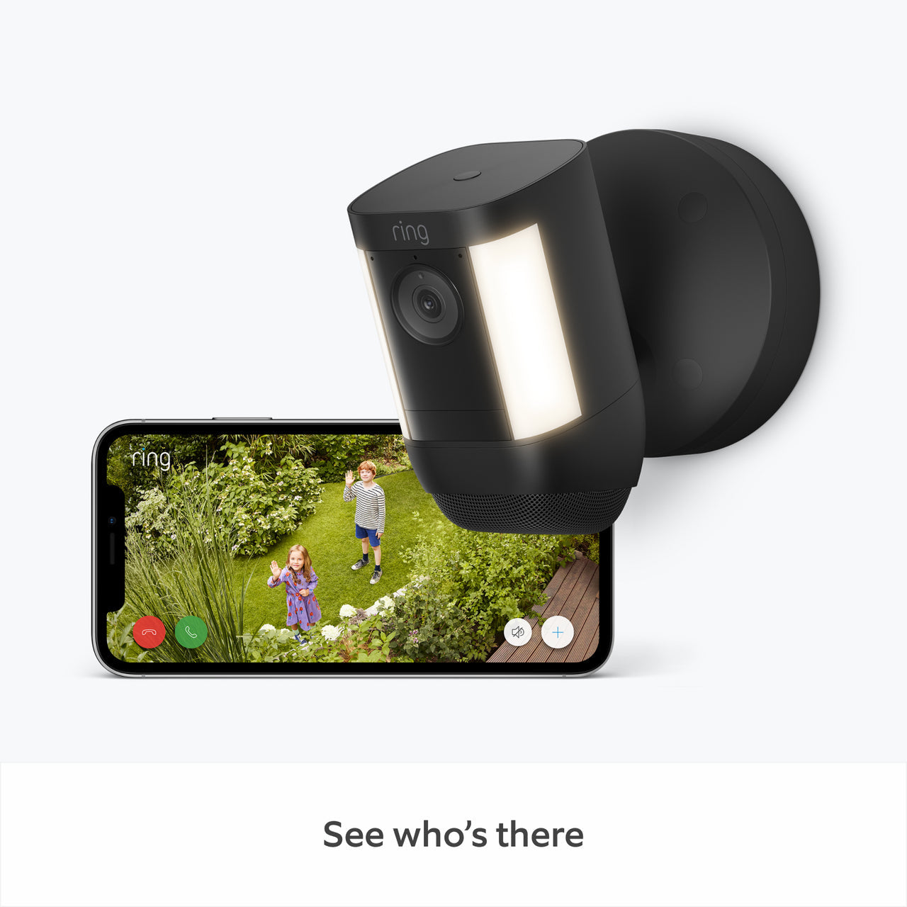 Ring Spotlight Cam Pro Hardwired - Black