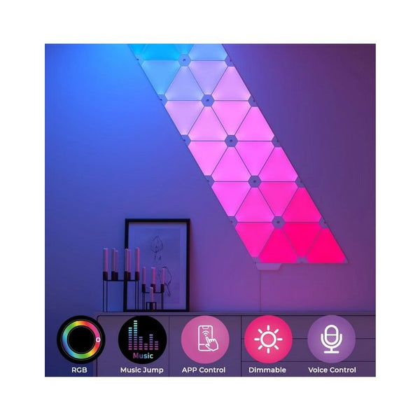 Ener-J Smart LED Triangle Lights 6pcs