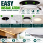3CCT Round Recessed LED Panel – 3W/6W/9W/12W/18W, Selectable Colour Temperature