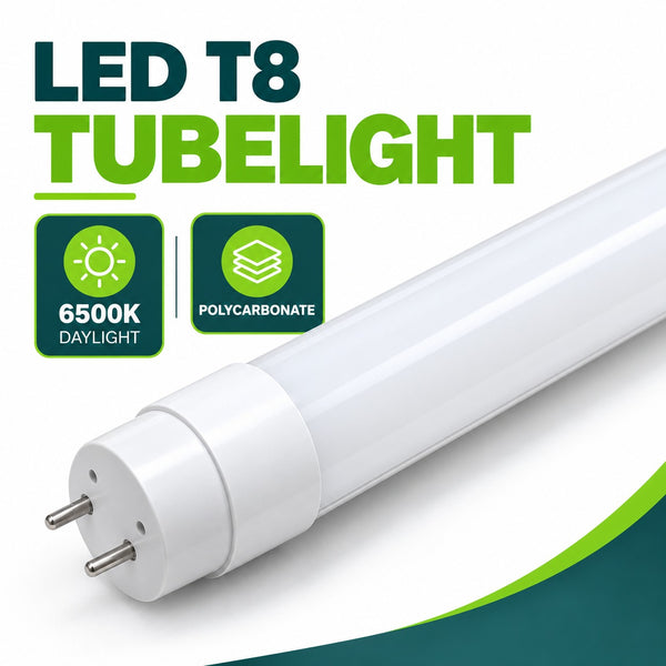 LED T8 Tubelight – 6500K Daylight, Polycarbonate secondary image