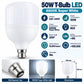50W T-Bulb LED 6500K Super White infographic – 50W, B22, 200 degree beam, CRI over 80, 20000 hours, non-dimmable, 138 x 220mm